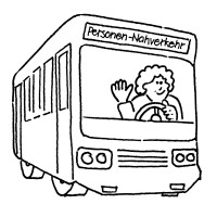 Vorzeichnung Bus